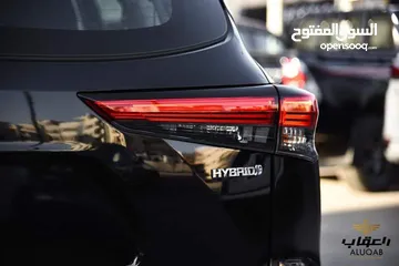  8 هايبرد Toyota Highlander gle 2023