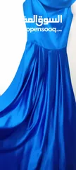  13 فستان نيلي تقيل للمناسبات من تانجو للبيع off shoulders . navy blue of shoulders dress from tango
