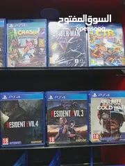  3 سيديات بلايستيشن فور  و فايف PS4 &PS5 CD.S