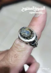  5 خاتم ايراني عقيق يماني اصلي