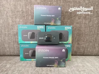  2 جديد بالكرتونه راوتر وماي فاي بسعر حرق امنية وزين جيل رابع وجيل خامس  4G 5G 4G+ Router & Mifi