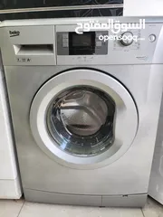  5 غسالة LG , direct drive 7kg / Samsung 8kg/BEKO 9kg/BEKO 7kg  مستخدم بحالة وكالة كفالة 6 شهور