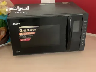  2 Cylinder and oven microwave