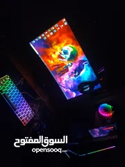  2 بيسي جيمنج + شاشه سامسونج للبيع