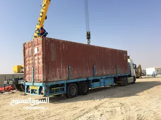  27 نقل المواد بالشاحنات الثقيله داخل وخارج الدوله