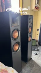  12 Klipsch R620F Flour standing speakers