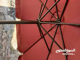  6 شمسيه حجم كبير  اصليه ممتازه