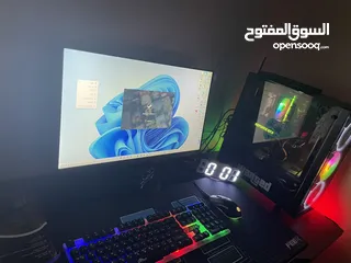 1 Pc وكالة للبيع مع شاشه وكامل اغراضه
