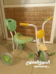  8 بسكليت بحاله ممتازه لعمر 3 سنوات