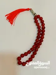  1 سبحة عقيق  Agate rosary