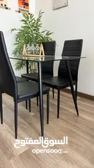  3 Dining table with 4 chairs