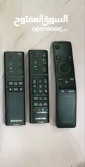  3 Empty Tv Boxes all size and original tv Remotes  & tv stand