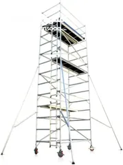  2 Aluminum Mobile Tower and ladders