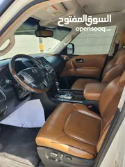  4 DHS 58000/= PATROL LE 2014 FACELIFT 2023 مكيناه كبيره - 5 كيمرات رادار خليجي رقم واحد 2014 محول 2023