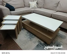  20 طاوله وسط مع سيرفيس