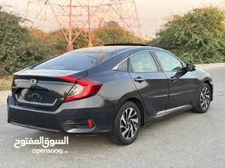  6 HONDA CIVIC—2017–GCC—FREE ACCIDENT—ORIGINAL PAINT—LOW MILAGE—FULL OPTIONS—EXCELLENT CONDITION