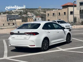  6 تويوتا كورلا هايبرد ترخيص 2022 بدون فتحة