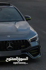  14 2022 Mercedes Amg Cla45s Clean title  excellent condition ( عقد صيانة بلوكالة)