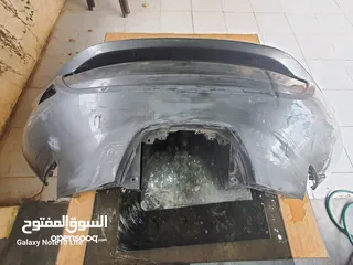  3 طبون امامي ليف 2015 نظيف في كسر بسيط عند قاعدة الشحن تمت معالجته بلاصق قوي جدا وايضا جناح امامي يمين