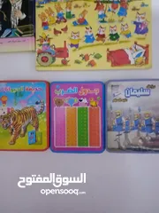  24 كتب وقصص انجليزي وعربي وتعليمي كميه كبيره اي كتاب بدينار