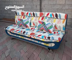  8 اثاث تركي جديد sofa and bed بسعر مناسب 60ريل