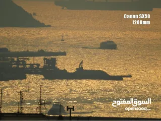  5 Canon SX50 HS  مستعملة بحالة الجديدة