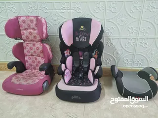  2 Carseat and booster , tent and rubber mat