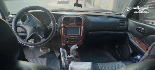  2 سيارة هونداي سوناتا 2002 للبيع لون سلفر
