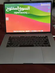  1 Mackbook pro touch 2018 core i9 , 16 GB Ram