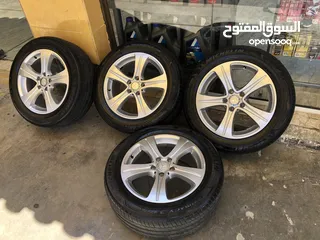  11 جنط مع كوشوك مرسيدس E200 2017