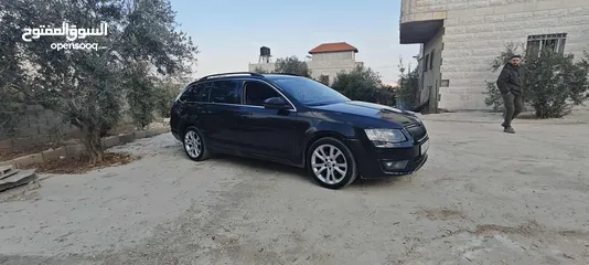  5 سكودا اوكتافيا ستيشن موديل 2014