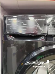  2 عرض نااار على غساله شارب 7 كيلو اسود صناعه تركي من شركة حيدر مراد