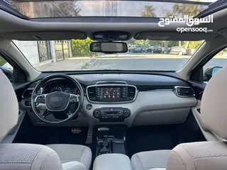  24 KIA SORENTO (SX) 2019 وارد الوكالة قاطع  مسافة 80 الف كم فل كامل اعلى صنف فحص كامل