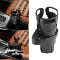  13 حامل أكواب السيارة الدوار 2 في 1 - ABS متين، إكسسوار داخلي متعدد الوظائف للسيارة والمركبات والشاحنات
