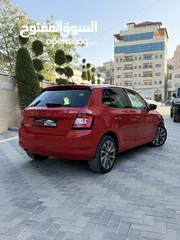  12 سكودا فابيا ترخيص 2021 محرك 1000 بنزين اوتوماتيك 105 حصان