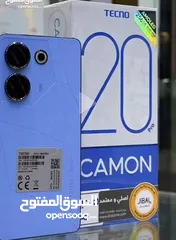  4 مستعمل ايام بالكرتونة Kamon 20 pro رام 16 جيجا 256 مكفول سنة متوفر توصيل