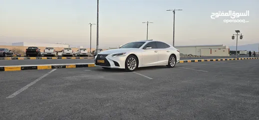  10 لكزس LS 350 خليجية أعلى مواصفات بلاتينيوم بدون حوادث ولاصبغ سيرفس وكاله المالك الاول جديدة