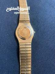  6 ساعه مطليه ذهب وسلفر للبيع   اصليه وجديده