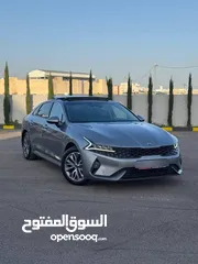  3 كيا K5 2021 فل بانوراما عداد 55 الف وارد كوري فحص كامل