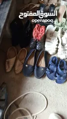  2 احذية اشكال الوان كلو مستعمل بحالة جديدة