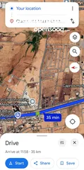  1 ارض استثماريه  بالقرب من الجامعه الطبيه خارج التنظيم بجانب مشروع سرايا المطار