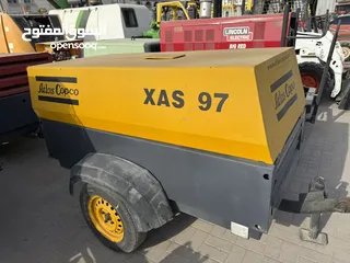  5 كمبريسات اطلس 3 سلندر 2013  + 2007 في حالة الوكالة نظيفة جدا جدا تبريد زيت