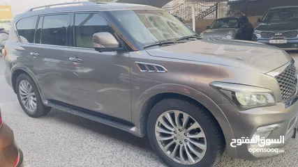  6 للبيع جيب انفينيتي QX80 2016 ماشي 169 ألف