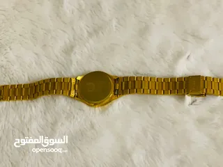  3 ساعة رجالي فاخرة مطلية بالذهب 22 قيراط – موديل ELIZ ES-20-8139G