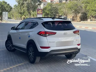  7 هونداي توسان 2016/15 فل الفل بوضع الشركة