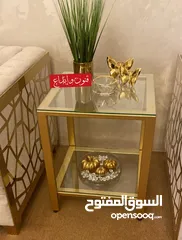  2 طاولات وسط واطقم وطاولات مدخل