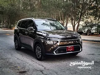  3 KIA CARENS MODEL 2023 UNDER WARRANTY FULL AGENCY MAINTAINED SINGLE OWNER ZERO ACCIDENT