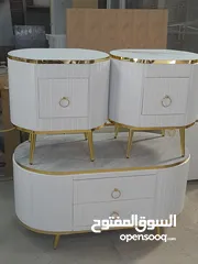 21 طاولات وسط جميع الوان مقاس حسب الطلب جودة عالية مكون من ثلاث قطع خشب ودهان