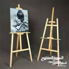  2 ستاند خشب حجم كبير  للرسم والعرض 3 ريال فقط