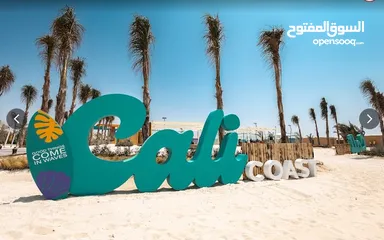  4 شاليه للبيع في كالي كوست الساحل الشمالي Cali coast north coast صف اول شاليهات اقرب مرحله للبحر